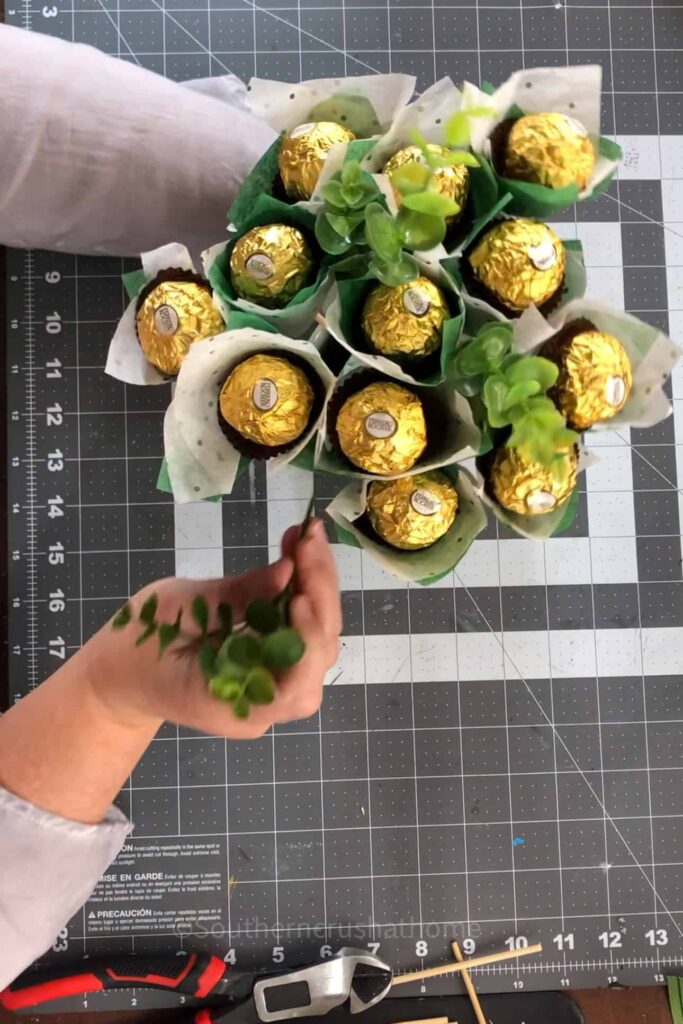 adding greenery