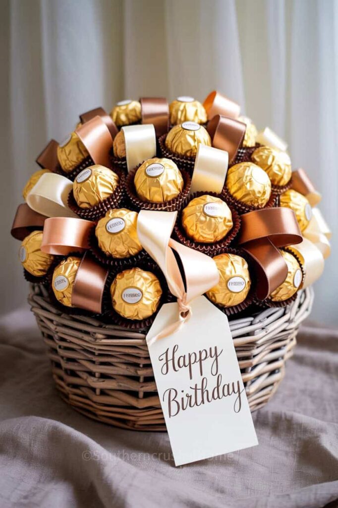birthday Ferrero Rocher bouquet