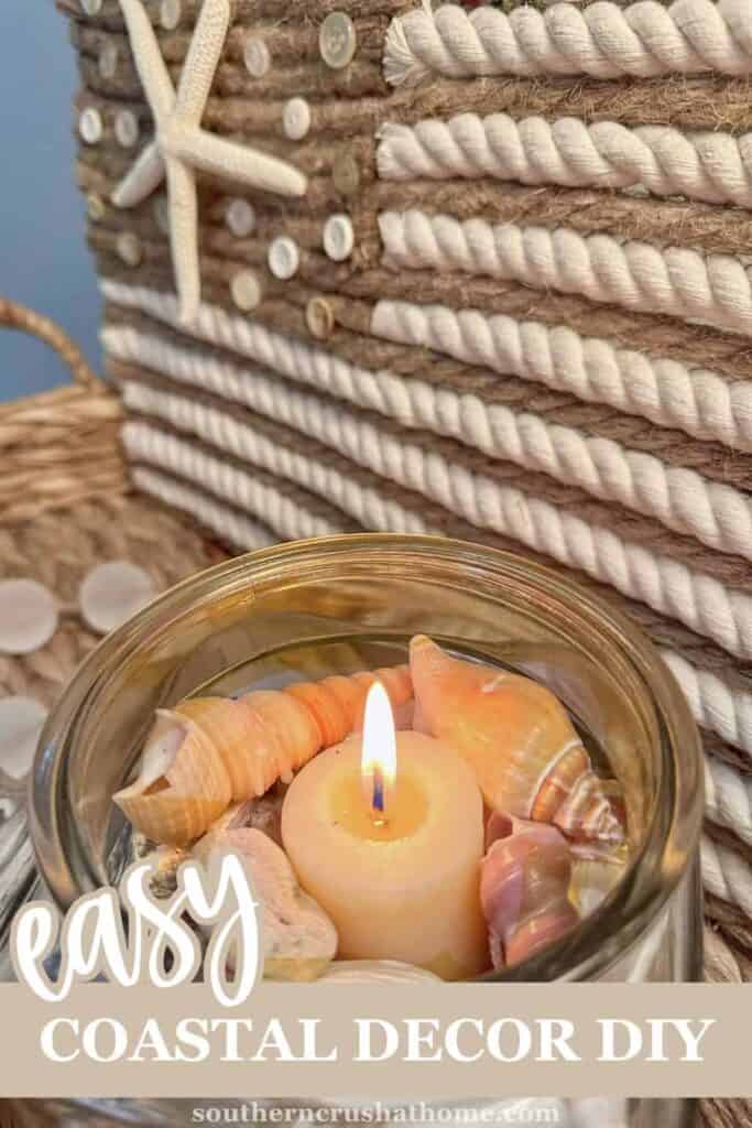 Nautical Rope Flag Coastal Decor PIN