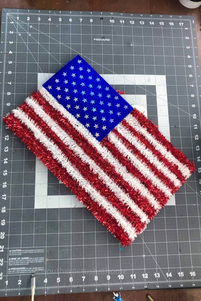 Dollar Tree Flag Decor