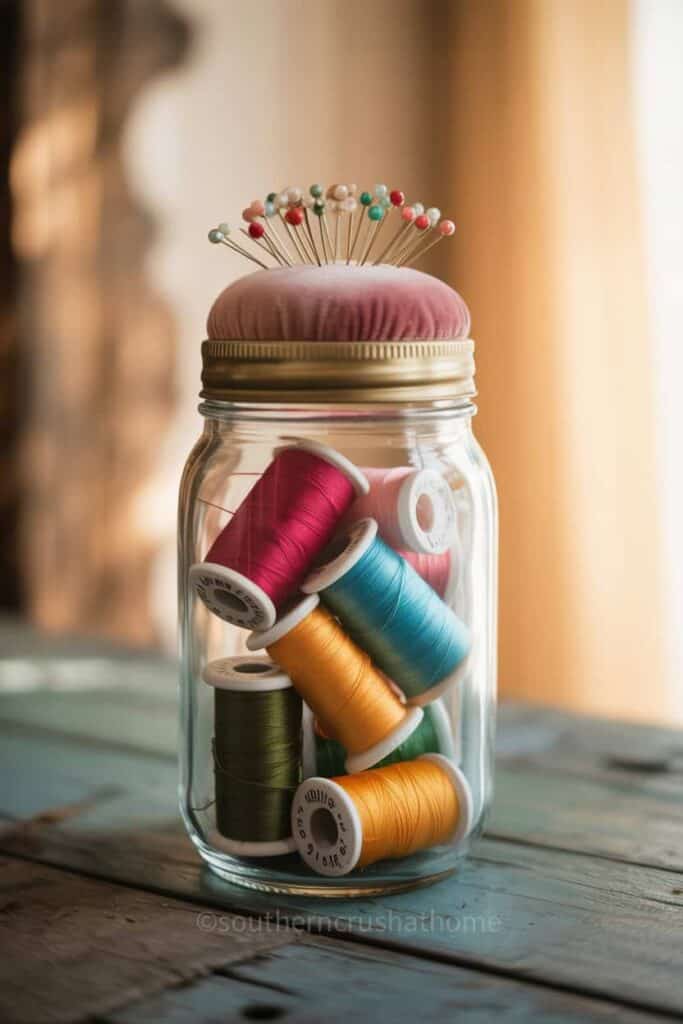 Pincushion Thread Holder
