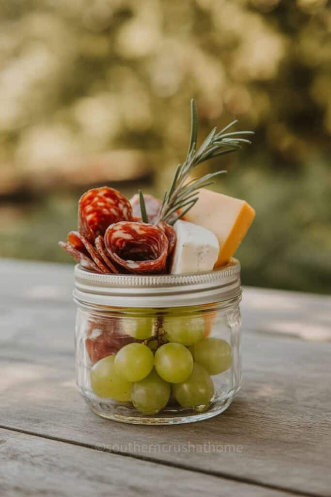 Charcuterie or jarcuterie