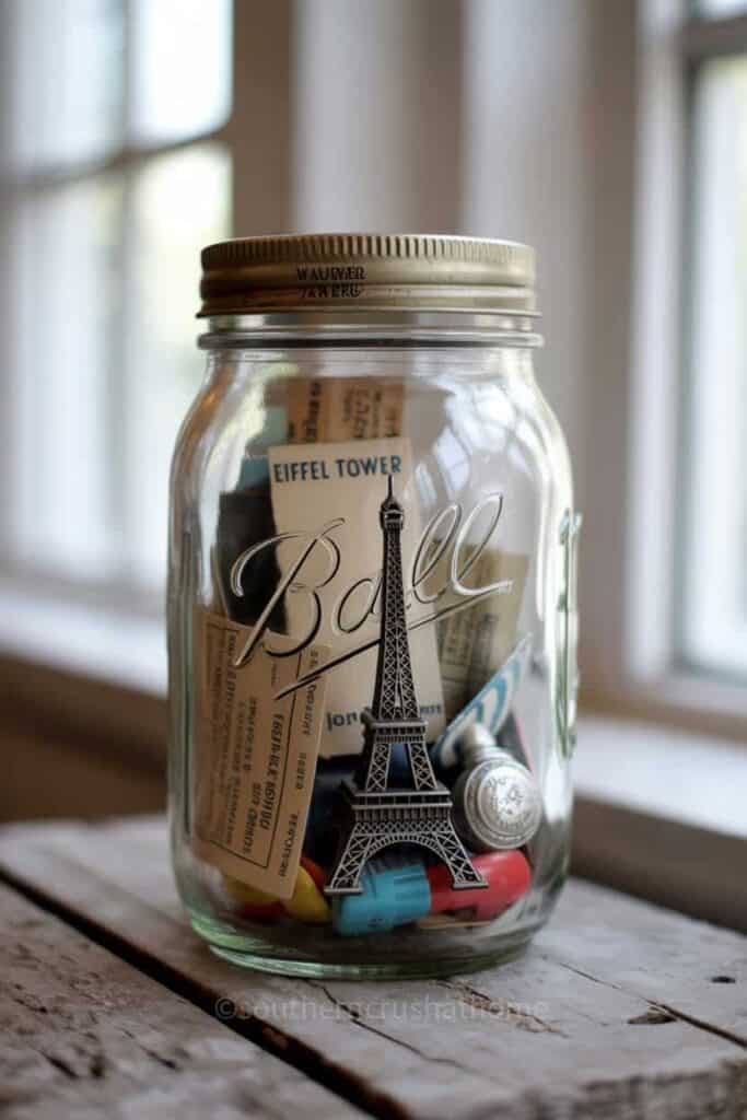 Vacation Memorabilia Jar
