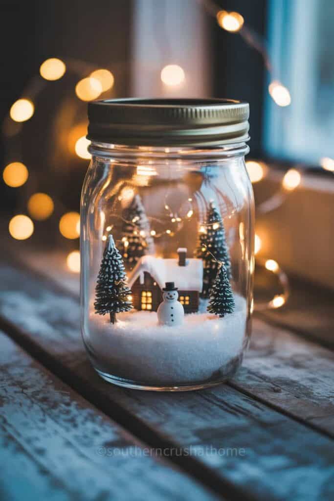 Winter Scene Snow Globe