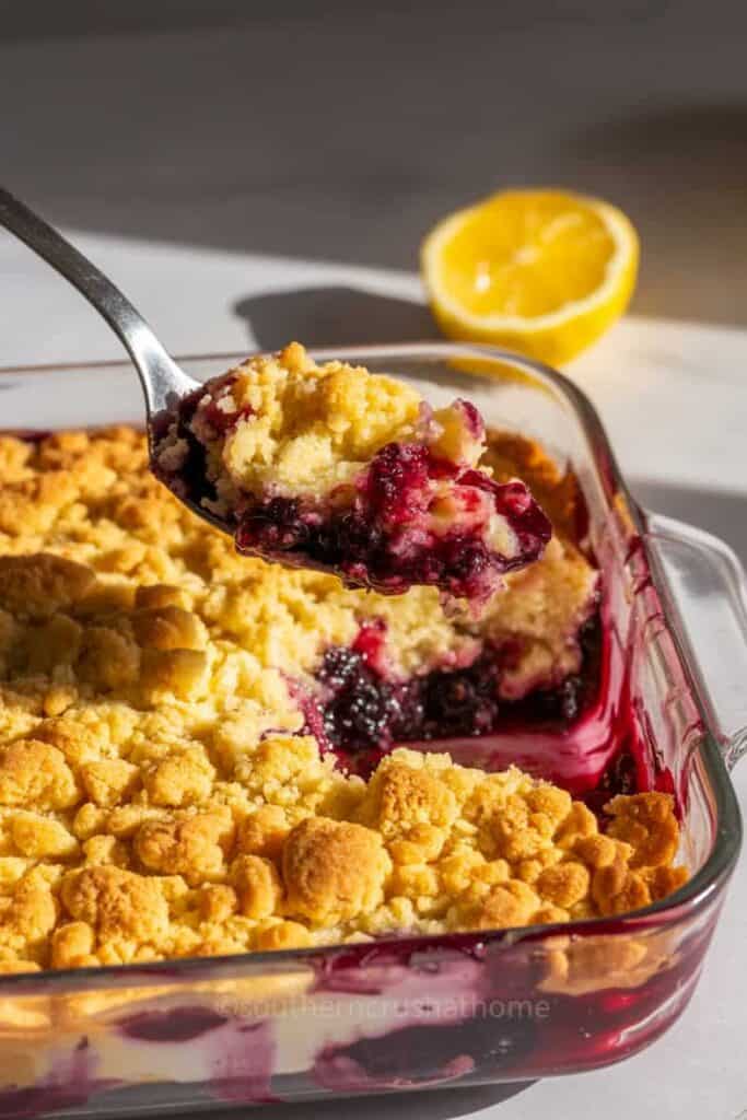 Blueberry Dump Cake