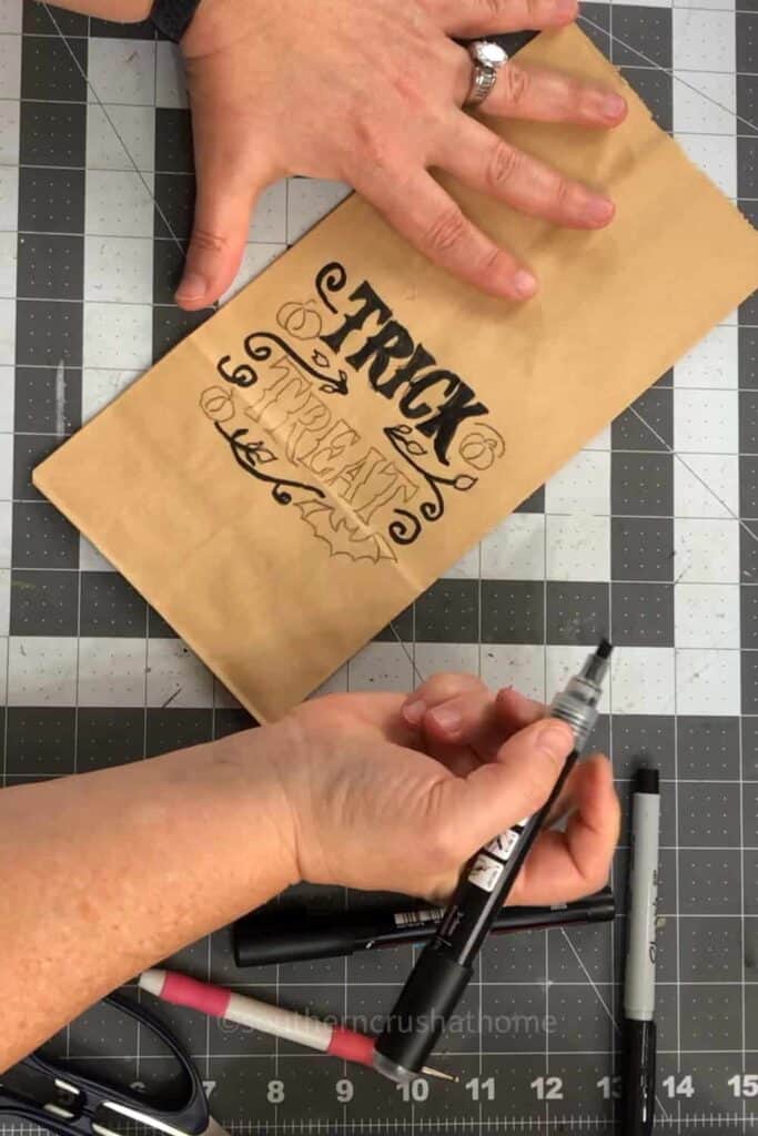 filling in template