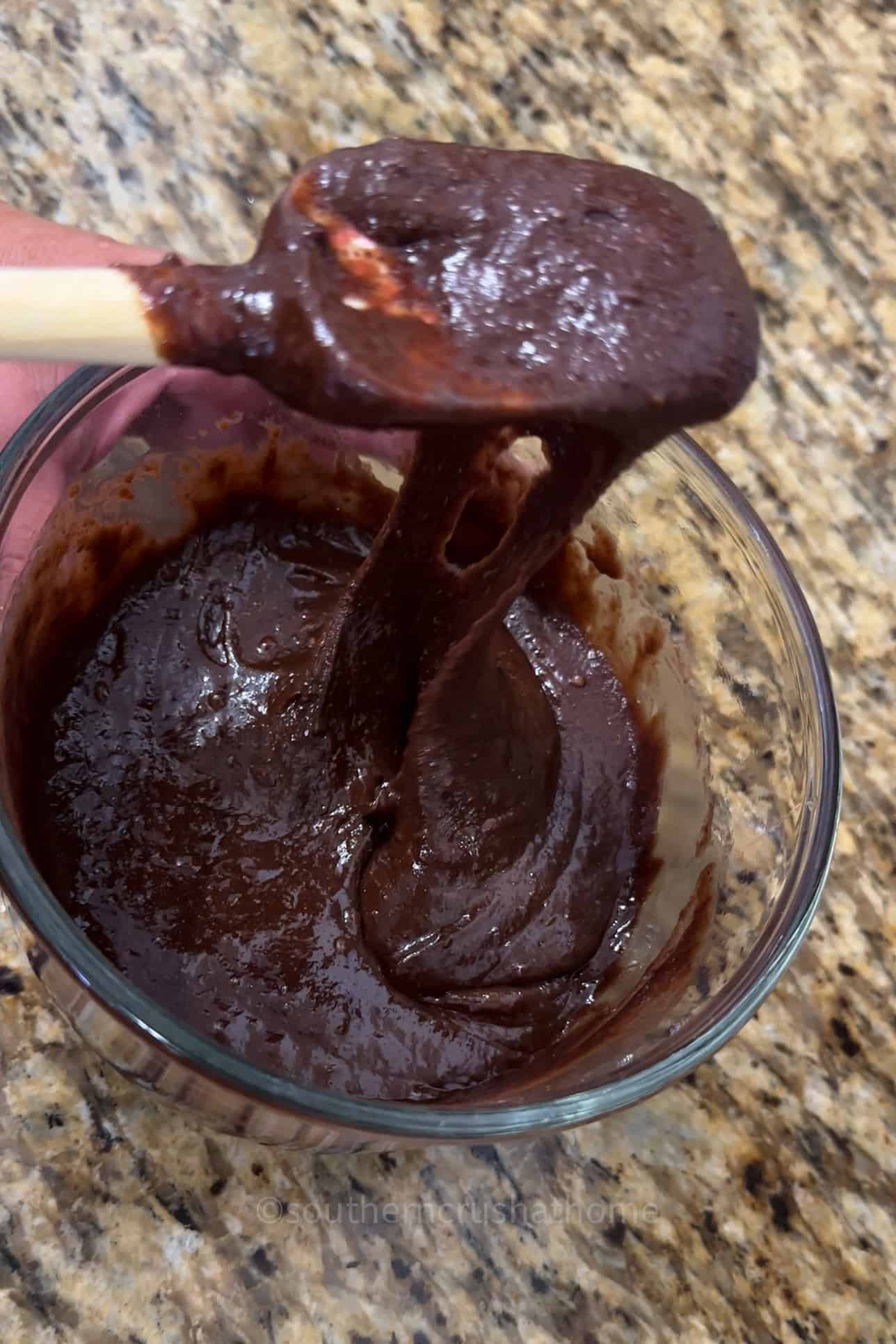 brownie batter