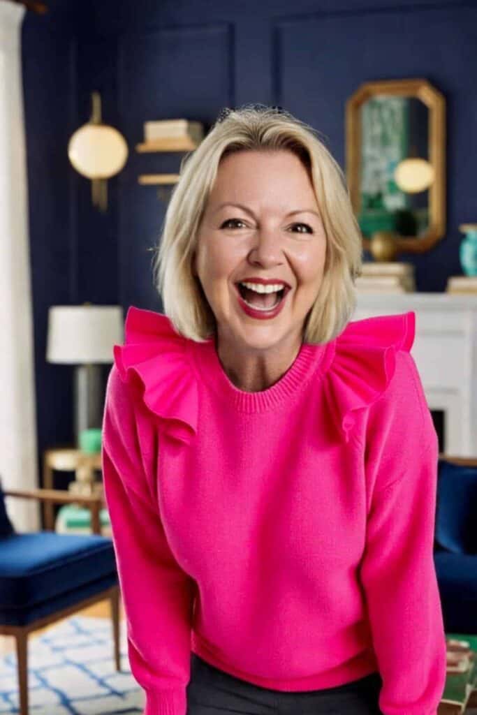 Melanie Ferguson Hot Pink Lvg Rm