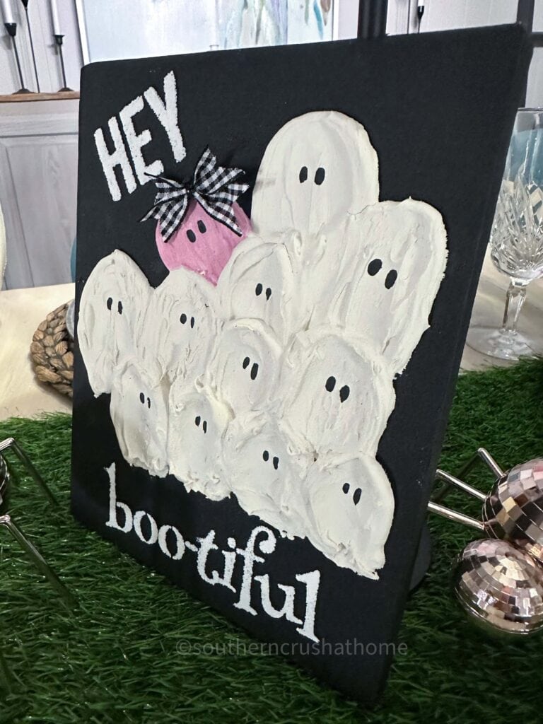 Spackle Art Ghost Painting