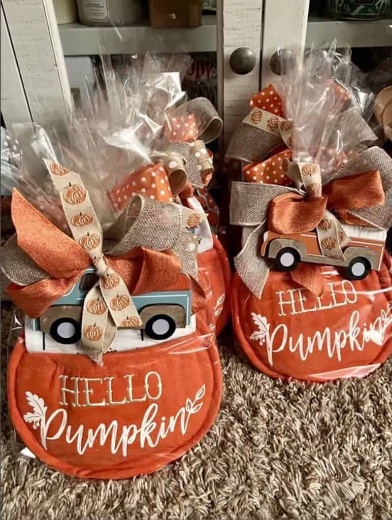 hello pumpkin pouch gifts