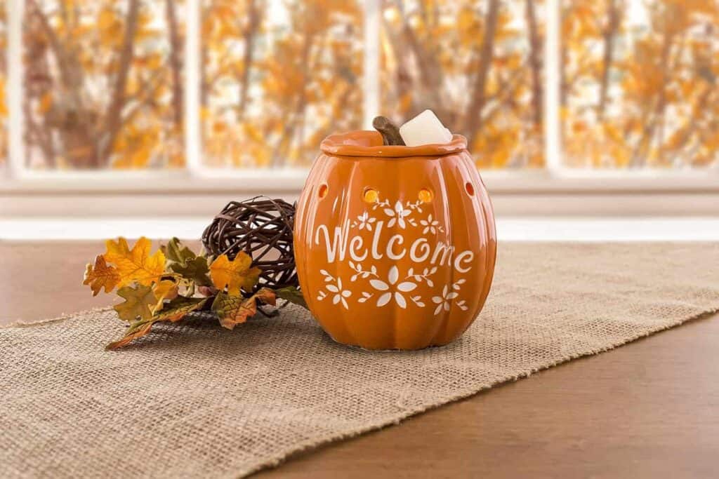 wax melt pumpkin warmer