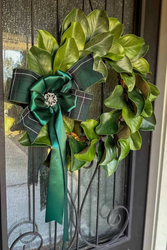 navy tartan plaid ralph lauren inspired bow