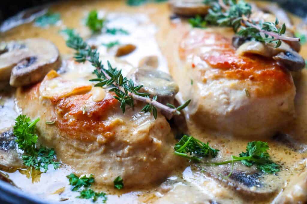 Marry Me Chicken close up