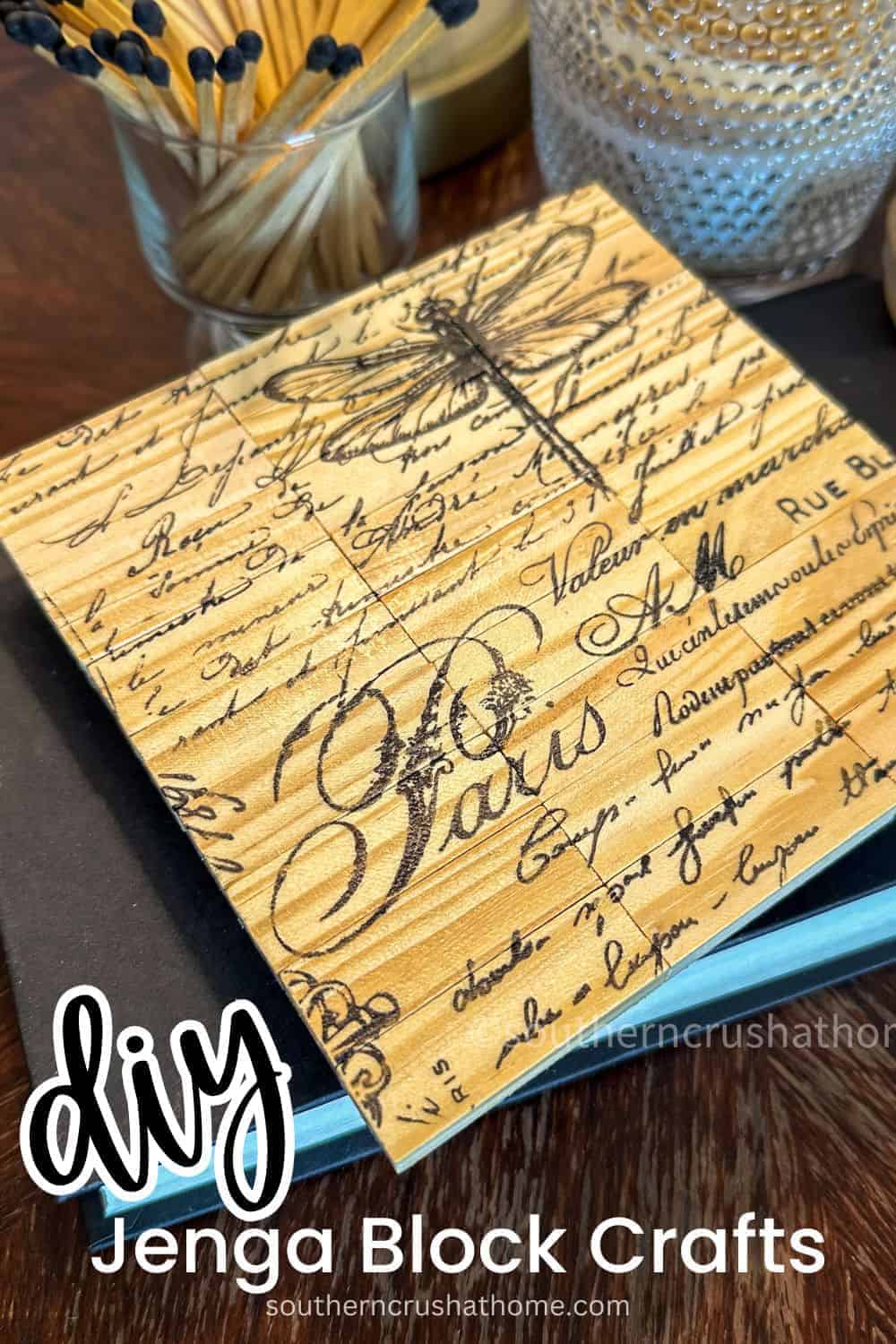 DT Jenga Block Crafts PIN