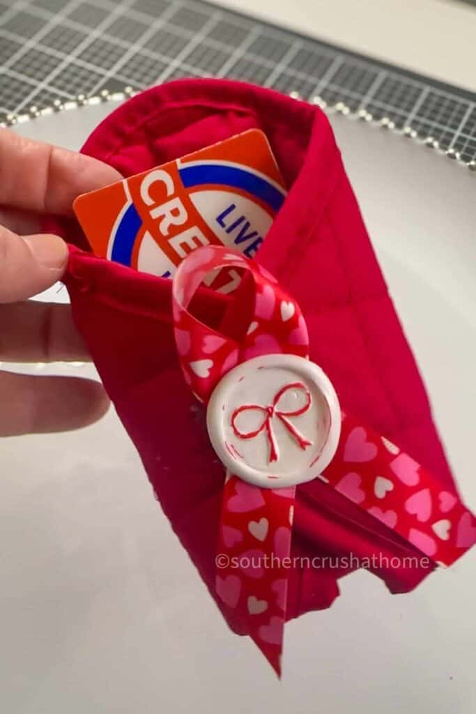 gift card holder pot holder