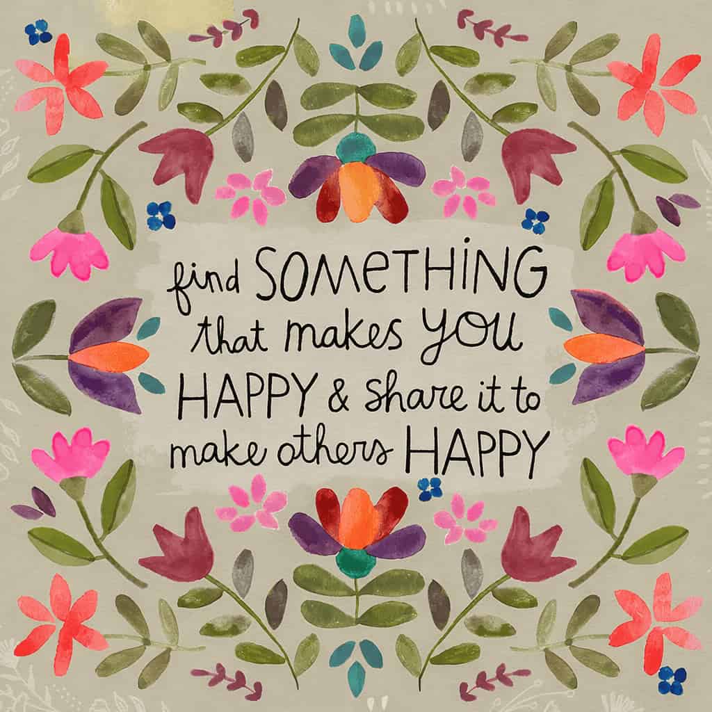Find something that makes you happy
