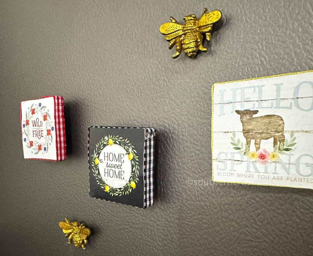 jenga block fridge magnets