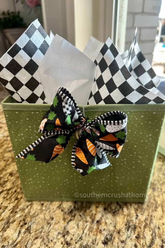 collapsible box easter basket