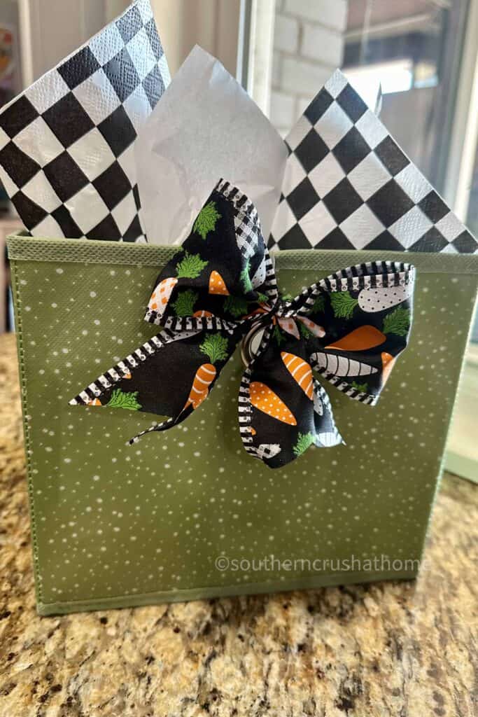 collapsible box easter basket