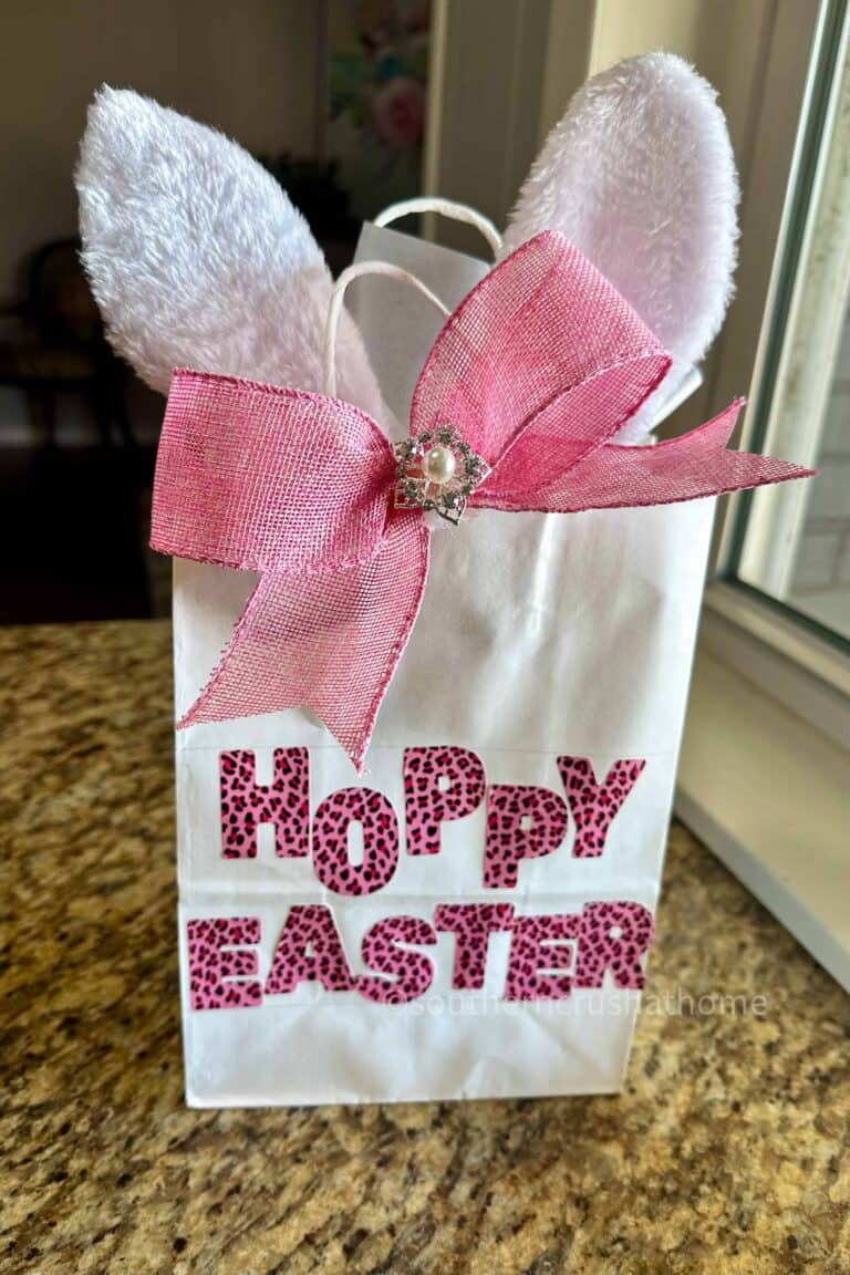 hoppy easter bunny bag