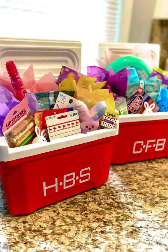 cooler teen easter basket