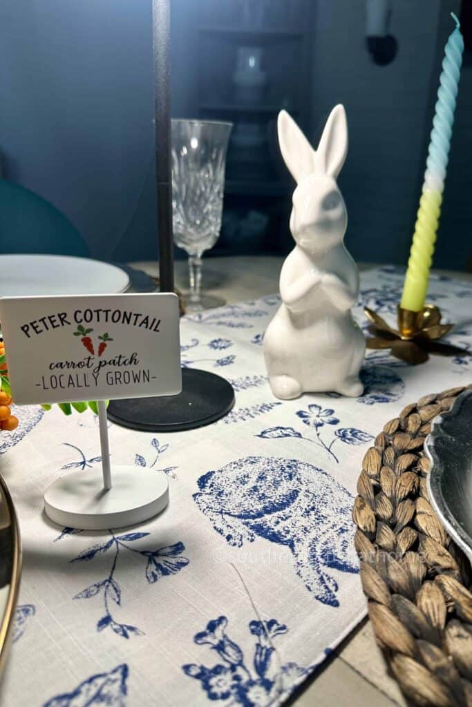 easter tablescape