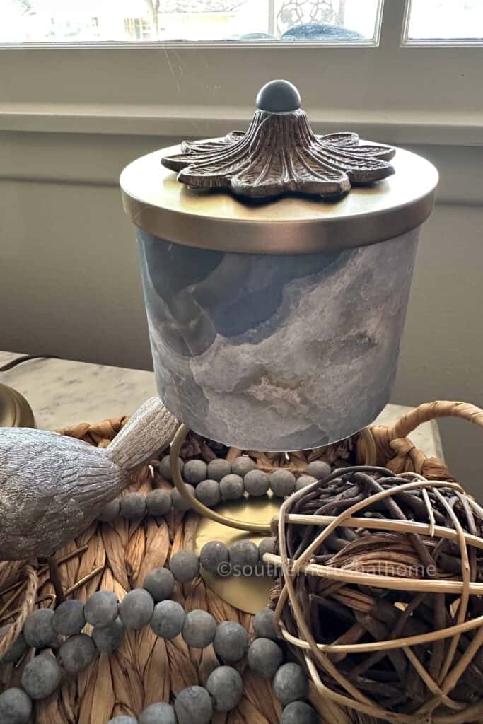 DT Peel and Stick Wallpaper Decor candle
