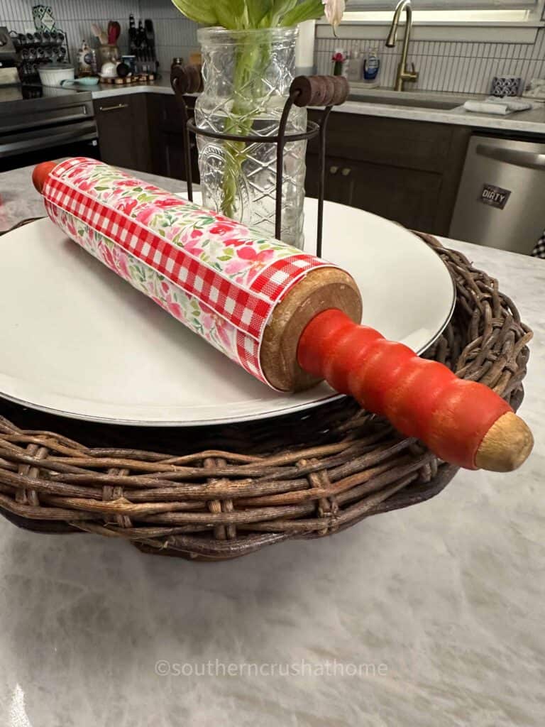 DT Scrap Fabric Rolling Pin Cover
