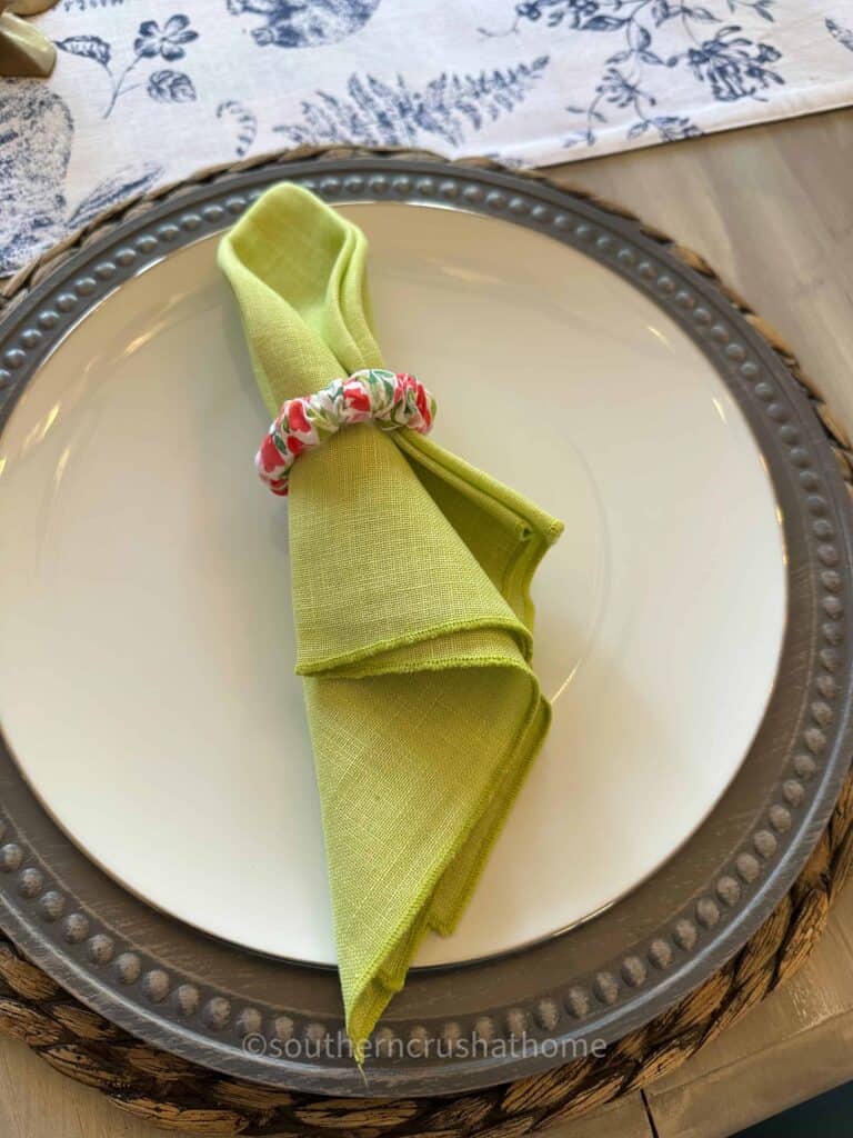 DT Scrap Fabric Napkin Rings
