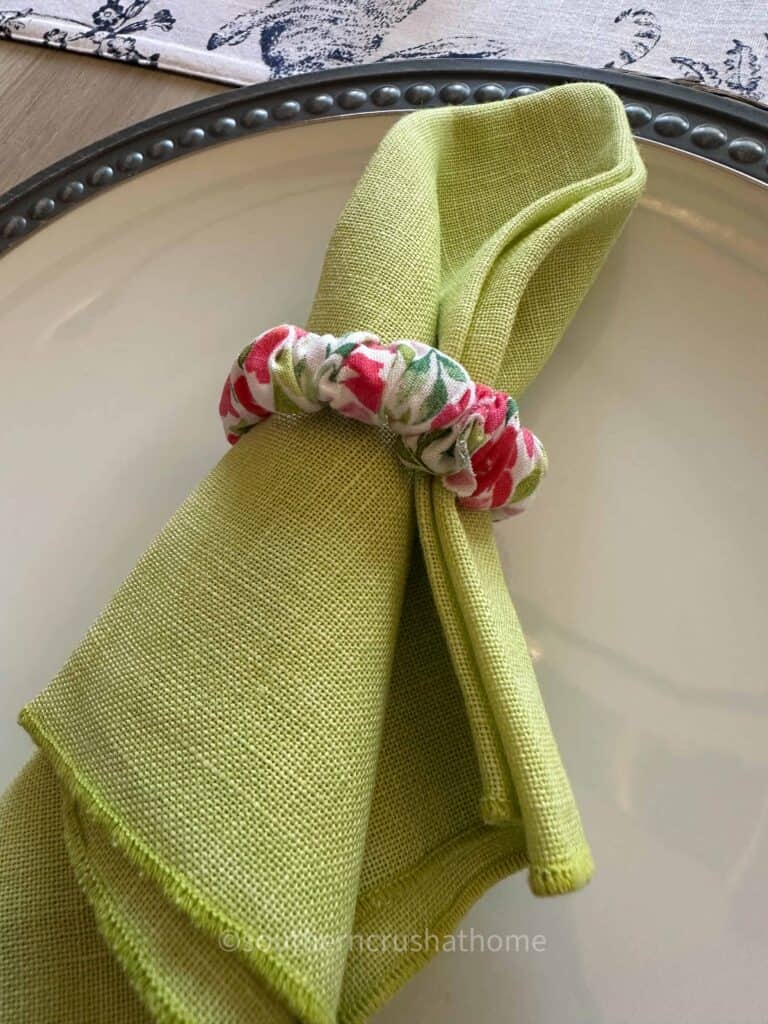 DT Scrap Fabric Napkin Rings
