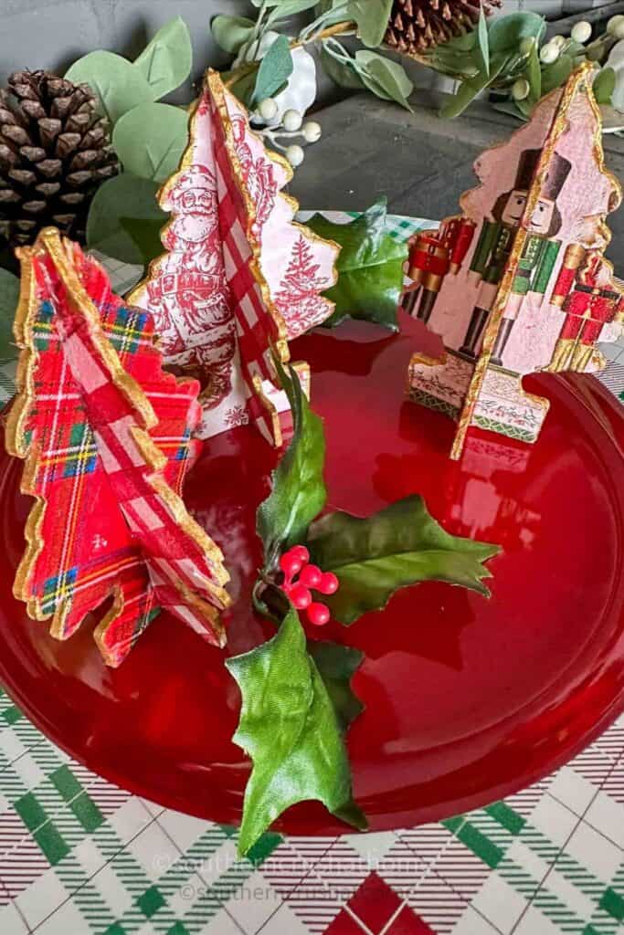 tabletop christmas trees