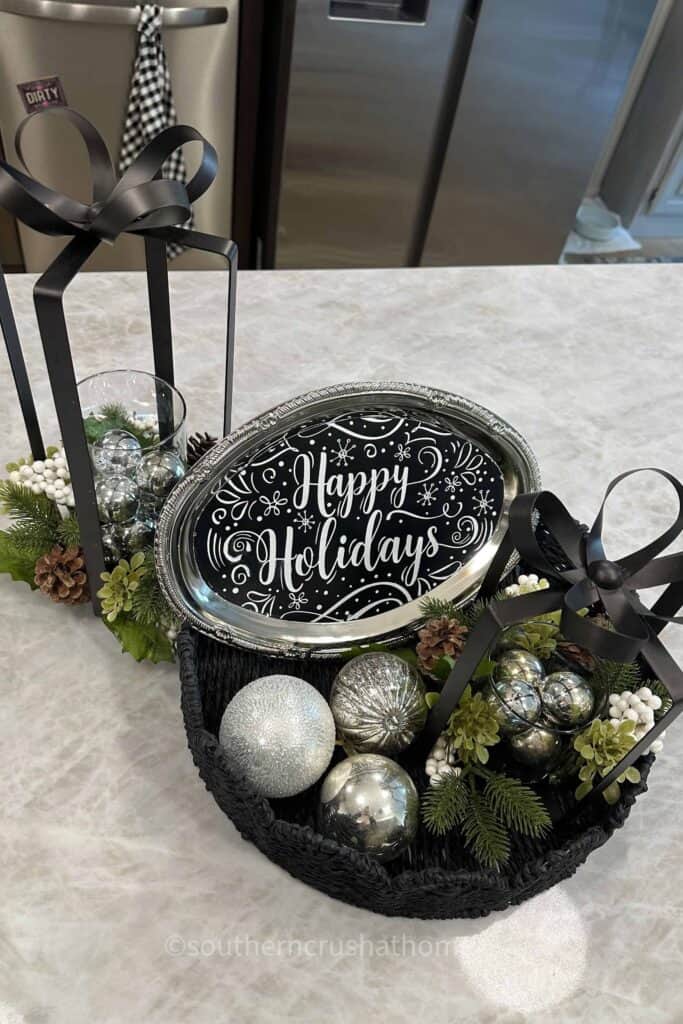 Christmas Tray Stencil