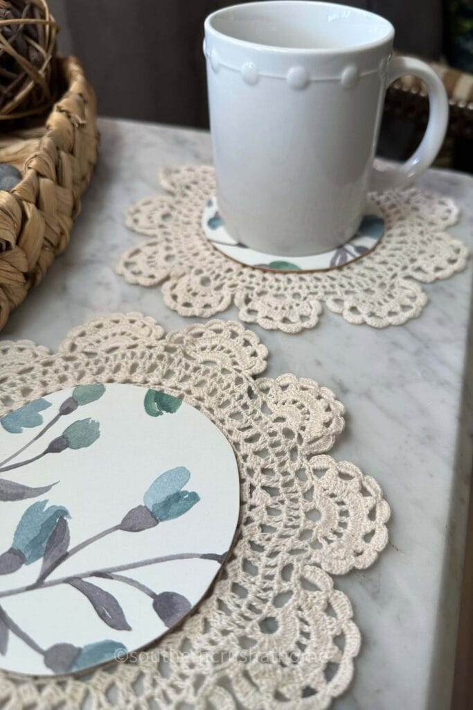 dt placemat coasters