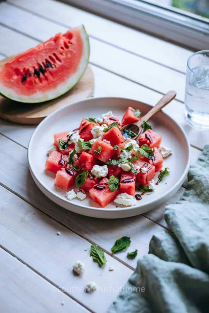 watermelon feta salad