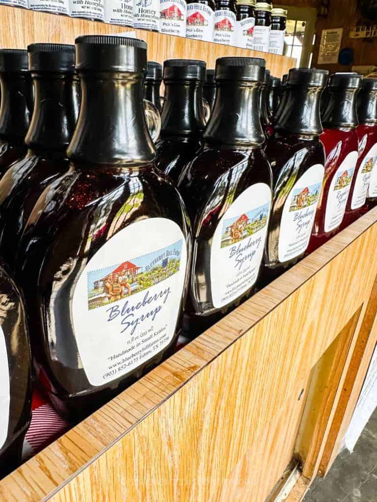 blueberry syrup