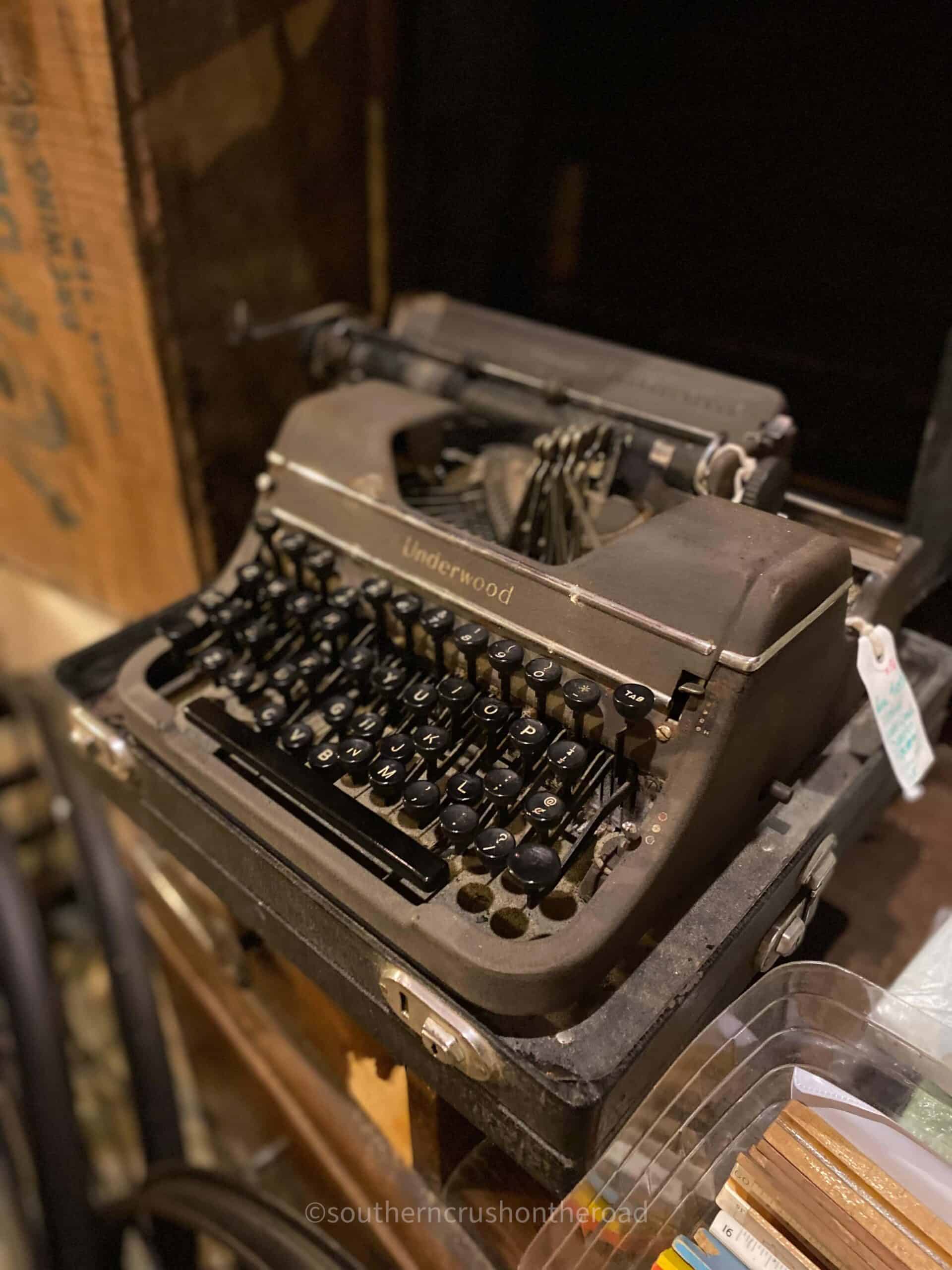 vintage typewriter