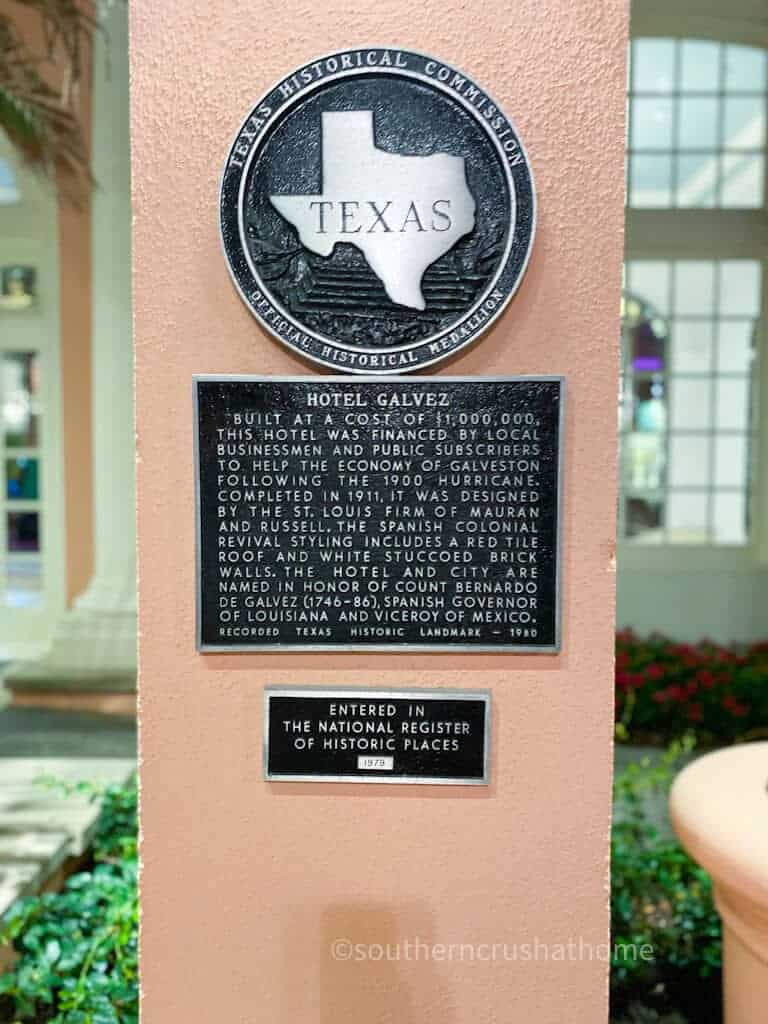 grand galvez historical marker