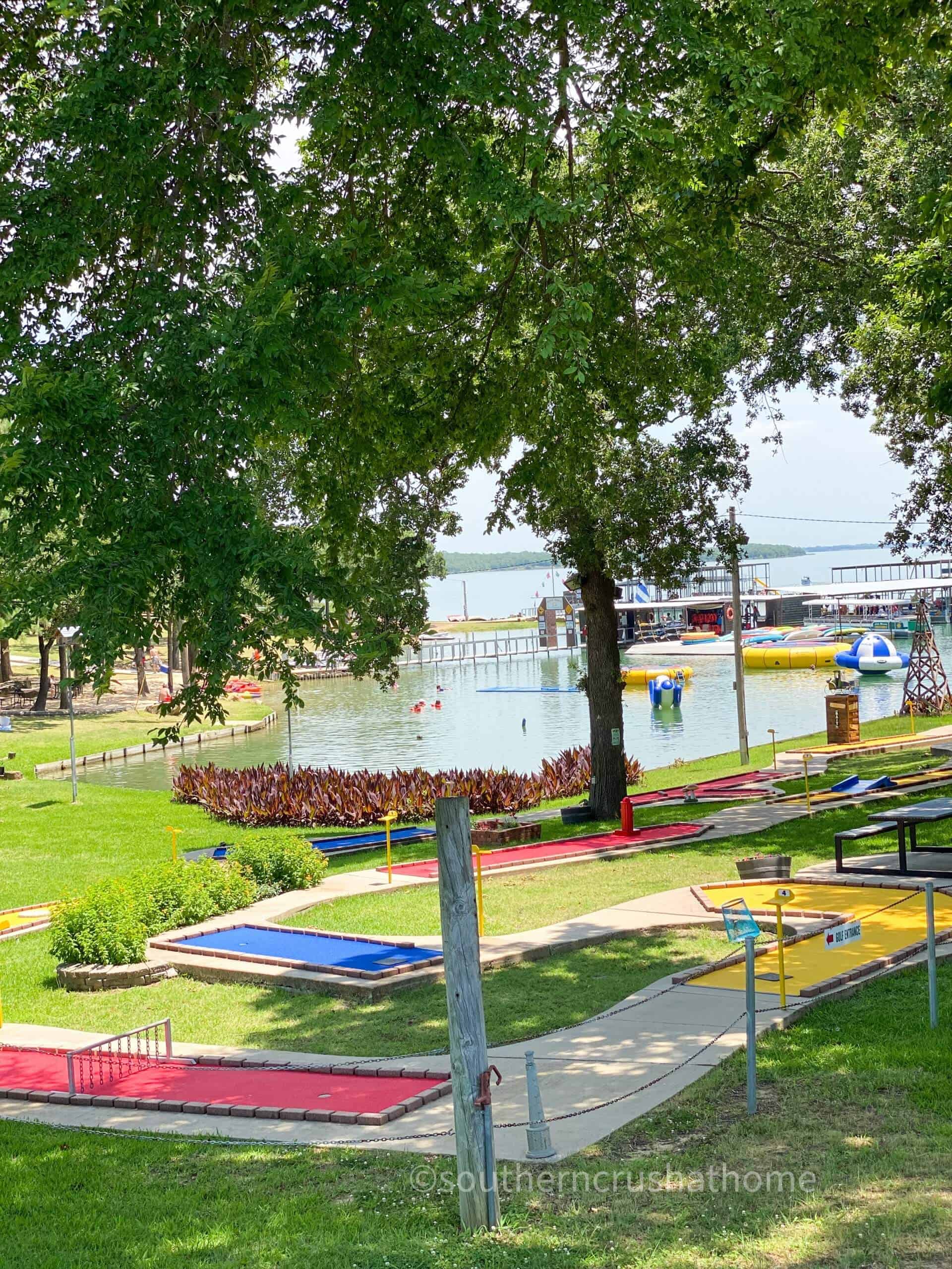Putt Putt Course at Lake-Murray-OK