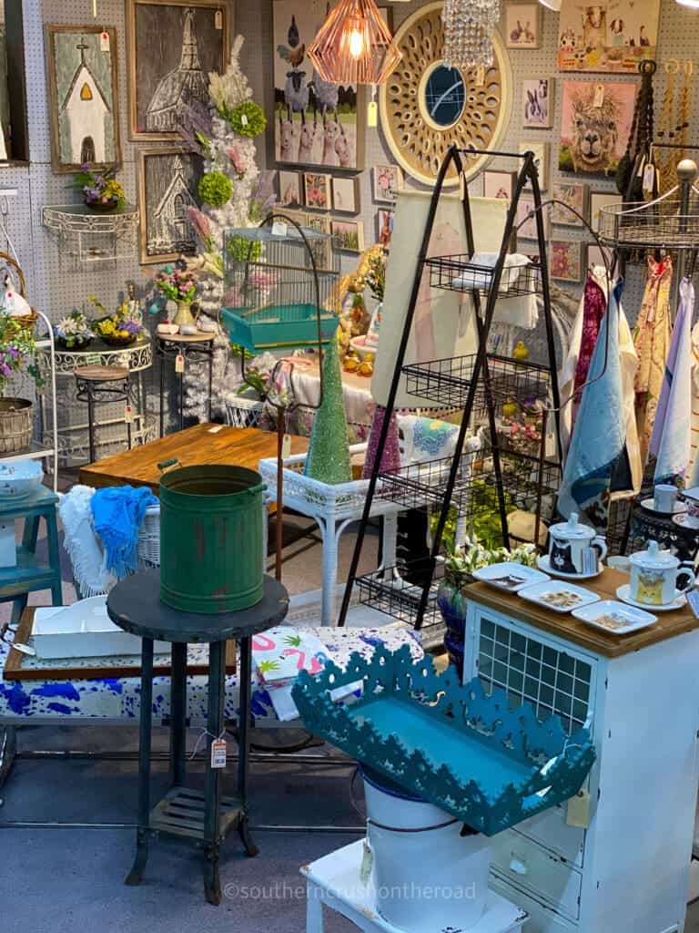 booth at Lewisville Antique Gallery