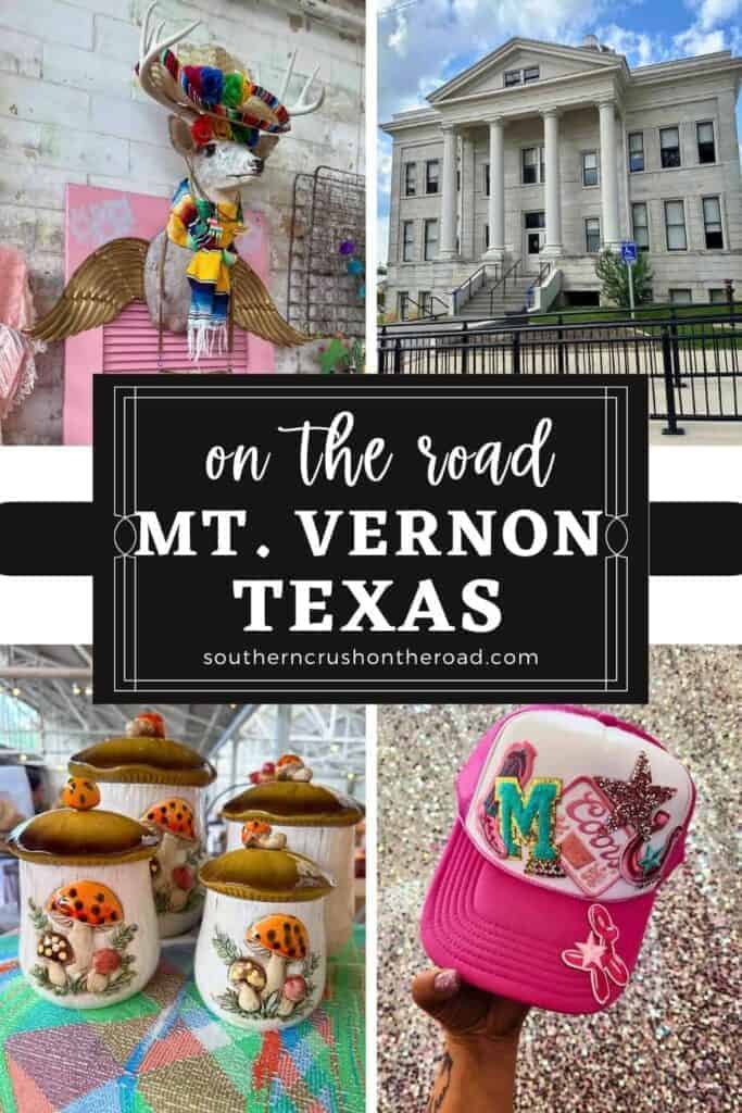 Mount Vernon TX on the road PIN